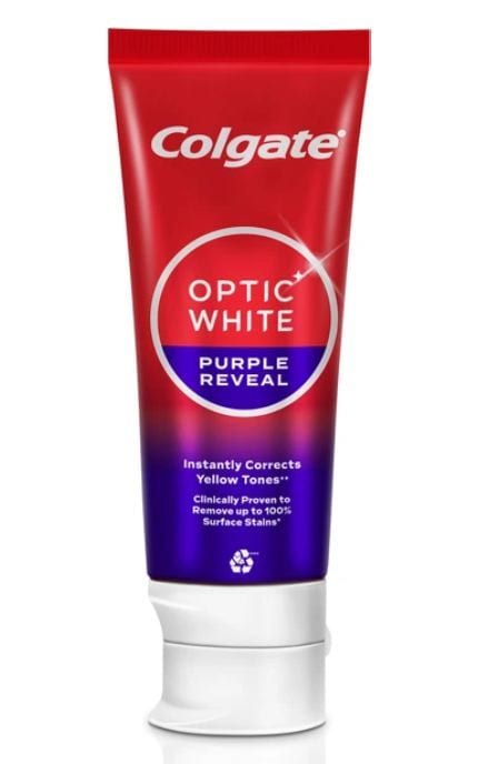 COLGATE-Зубная паста Colgate Optic White Фиолетовый Эффект Отбеливания 75 мл-8718951675681