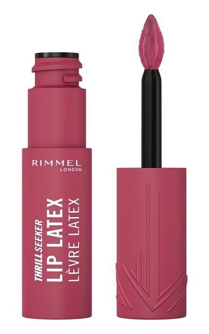 RIMMEL-Жидкая помада для губ Rimmel Thrillseeker Lip Latex 300 Main Character 6 мл-3616305500250