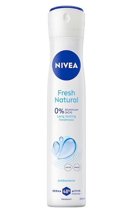 NIVEA-Жіночий антиперспірант-спрей Nivea Натуральна свіжість, 200 мл-4005808729241
