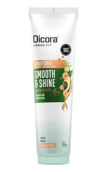 DICORA URBAN FIT-Кондиціонер для волосся Dicora Urban Fit Гладкість та блиск для всіх типів волосся 300 мл-8429871993266