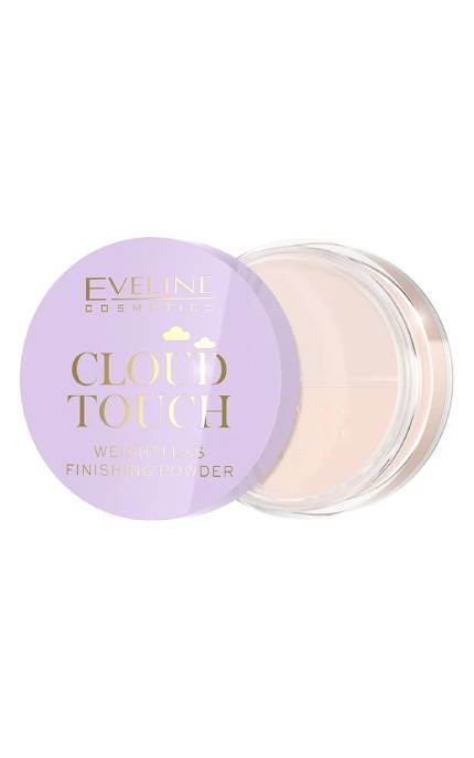 EVELINE-Фінішна пудра для обличчя Eveline Cosmetics Cloud Touch Розсипчаста 10 г-5903416086826