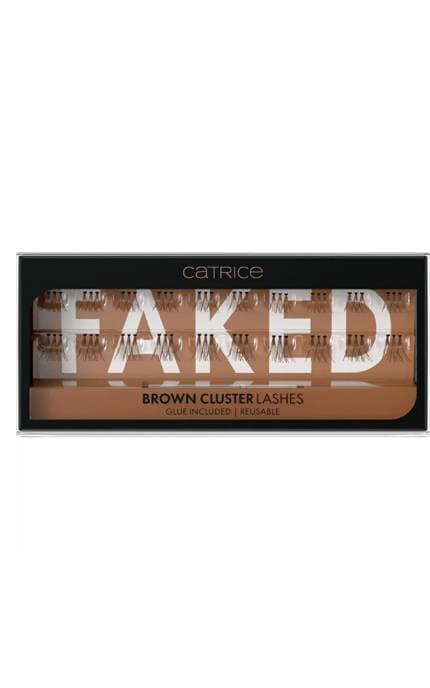 CATRICE-Штучні вії Catrice Faked Brown Cluster коричневі 20 шт-4059729620040