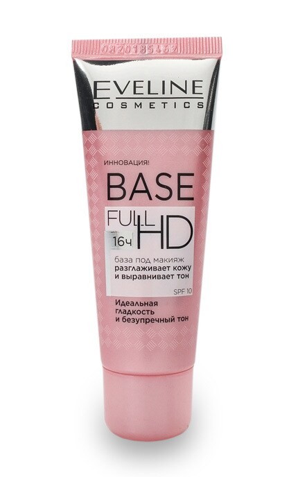 База під макіяж Eveline Cosmetics Base Full HD SPF-10 30 мл | Watsons