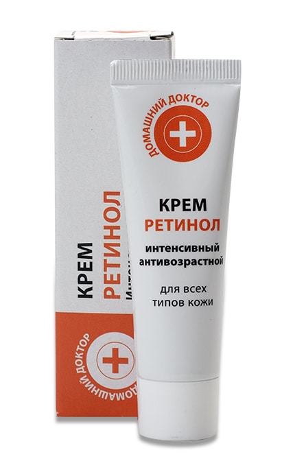 Крем антивозрастной для лица Домашний доктор Ретинол, 30 мл | Watsons