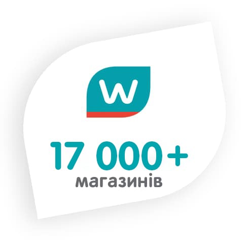 17 000+ магазинів