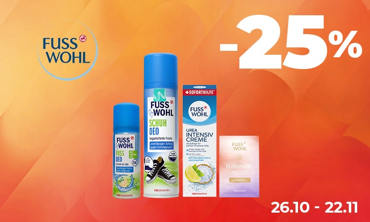 FUSSWOHL — −25%