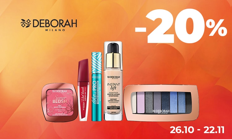 DEBORAH — −20%
