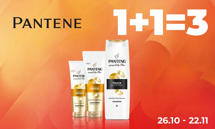 PANTENE — 1+1=3