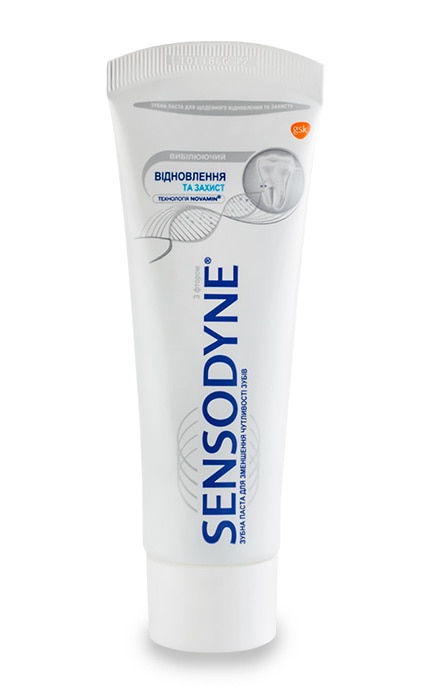 SENSODYNE-Зубная паста Sensodyne Восстановление и защита Отбеливающая-3830029297238
