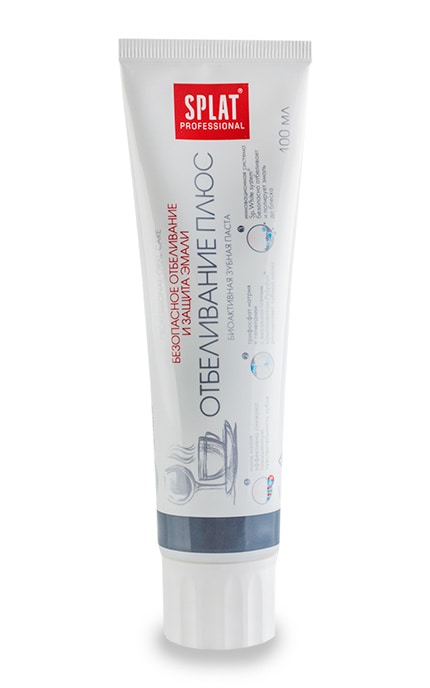 SPLAT-Зубная паста Splat Professional White Plus Отбеливающая-4603014000699