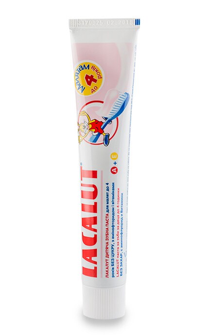 LACALUT-Зубная паста Lacalut для детей до 4 лет-4016369696279