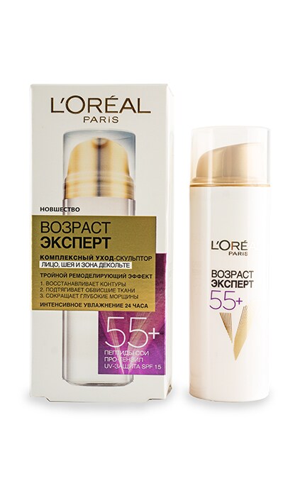LOREAL PARIS DERMO EXPERTISE-Вік експерт L'oreal Paris Комплексний Догляд-скульптор 55+-3600522880721