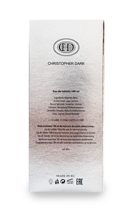 CHRISTOPHER DARK-Туалетна вода Christopher Dark Victis для чоловіків-5906588001598