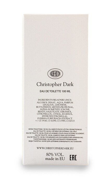CHRISTOPHER DARK-Туалетна вода Christopher Dark Giovano для чоловіків-5906588001390