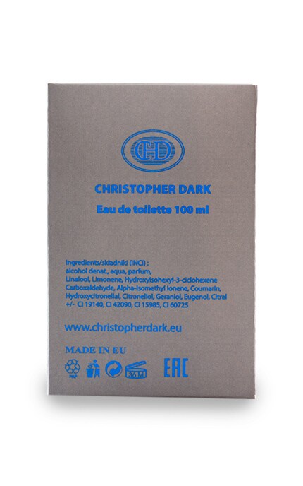 CHRISTOPHER DARK-Туалетна вода Christopher Dark Maxim для чоловіків-5906588001550