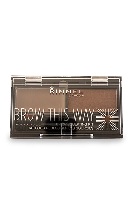 RIMMEL-Набор для моделирования бровей Rimmel Brow This Way 002 Mid Brown-3607344535037
