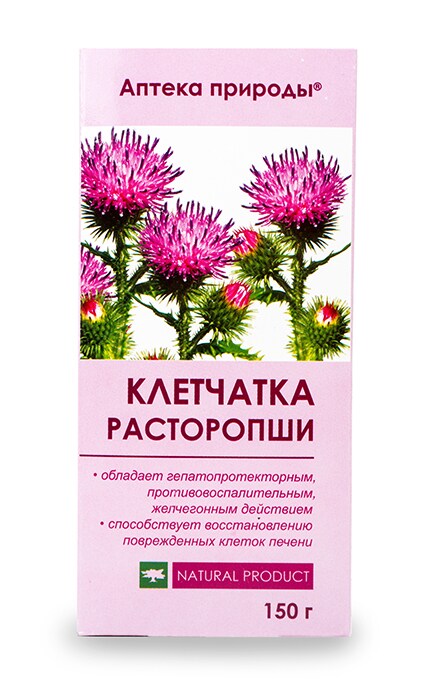АПТЕКА ПРИРОДИ-Добавка дієтична Аптека природи Клітковина розторопші №26-2274260000000