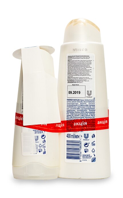 DOVE-Шампунь Dove Hair Therapy Інтенсивне відновлення 400мл-8690637627989