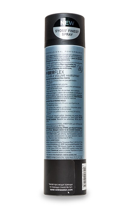 SYOSS-Лак для волос Syoss Fiber Flex для объема экстрасильной фиксации-4015100191462