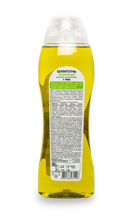 BIO NATURELL-Шампунь Bio Naturell 7 трав увлажняющий-4820168431296
