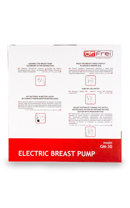 DR.FREI-Молоковідсмоктувач автоматичний Dr.Frei GM30 ПДВ-7640162320344