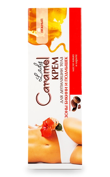LADY CARAMEL-Крем для депіляції тіла Lady Caramel Ніжний -4823015920257
