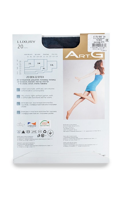 ART G-Колготки Art G Luxury Nero 20 Den 4-L-4820040171760
