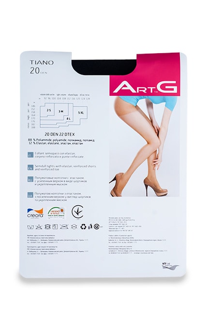 ART G-Колготки Art G Tiano Nero 20 Den 2-S-762606