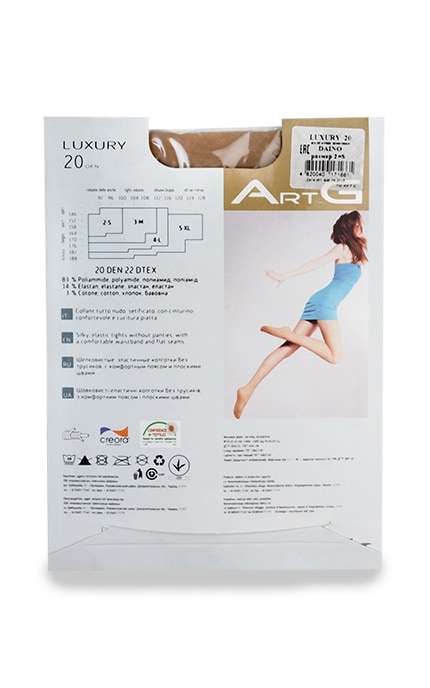 ART G-Колготки Art G Luxury Daino 20 Den 2-S-4820040171661