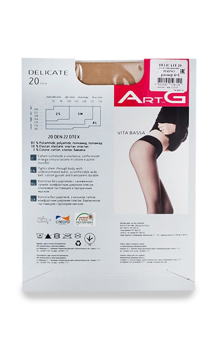 ART G-Колготки  женские Art G Delicate Daino 20 Den 4-L-4820040108124