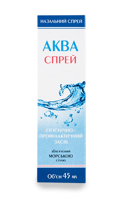 АКВА СПРЕЙ-Назальний спрей Красная звезда Аква-спрей -4820005744589