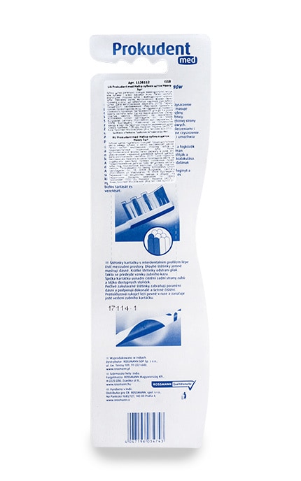 PROKUDENT-Набір зубних щіток Prokudent med Heavy-4305615574196