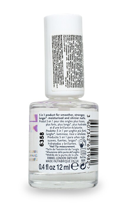 RIMMEL-Засіб для нігтів Rimmel Nail Care 5in1-3607342651982