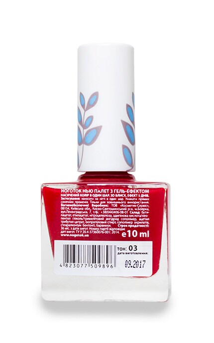 НОГОТОК-Лак маникюрный Nogotok Collection New Palette Gel Effec-4823077509896