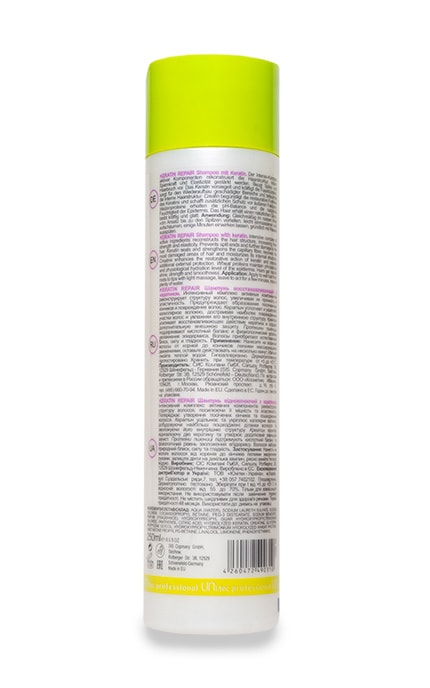 UNITEC-Шампунь UNi.tec Professional Keratin Repair восстанавливающий-4260472490310
