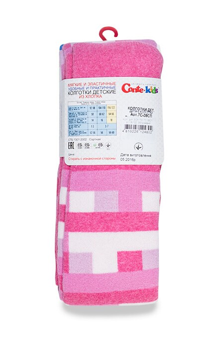 CONTE KIDS-Колготки дитячі Conte-kids Soft-tiki рожеві (р. 116-122)-4810226124802
