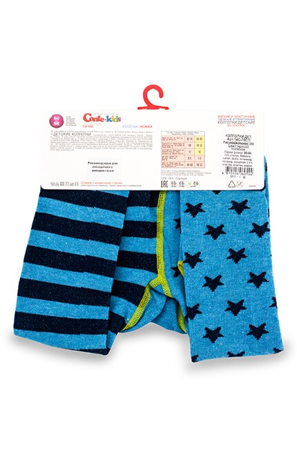 CONTE KIDS-Колготки дитячі Conte-kids tip-top розмір 80-86 блакитні-4810226060544