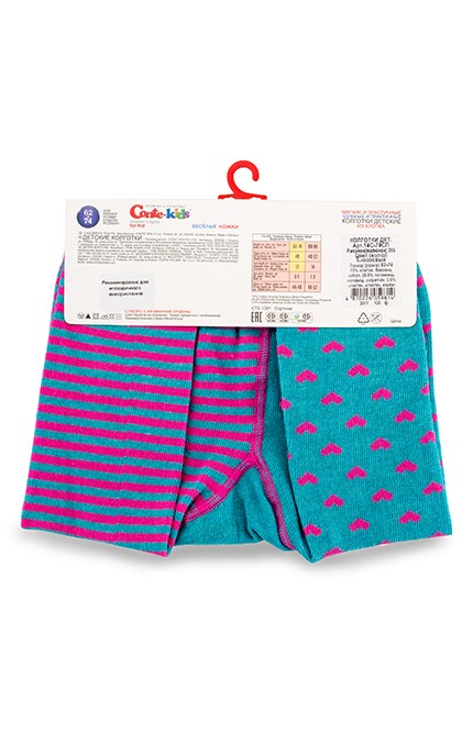 CONTE KIDS-Колготки детские Conte-kids tip-top размер 62-74 розовые-4810226059814
