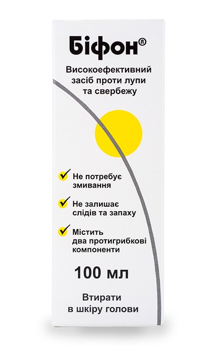 ДЕРМОФАРМ-Засіб проти лупи і свербіння Дермофарм Біфон-4250297400984