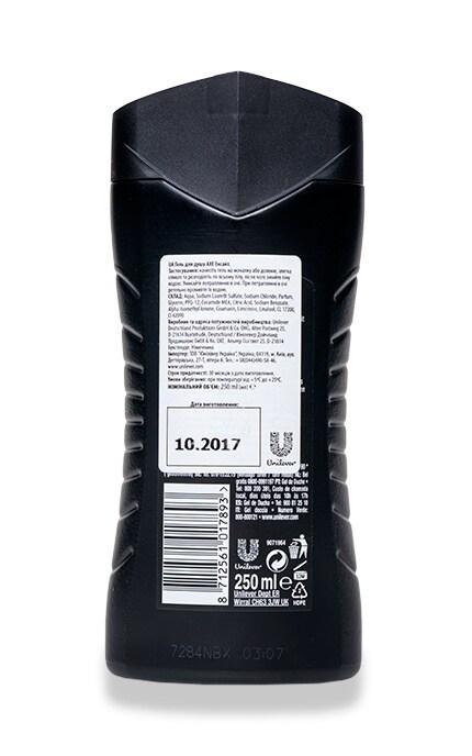 AXE-Гель для душу АХЕ Ексайт 250мл-8710447276587