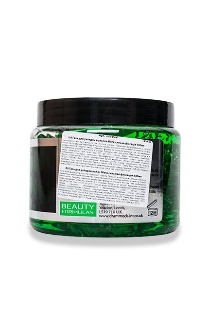BEAUTY FORMULAS-Гель для укладки волосся Beauty Formulas Мега сильна фіксація, 500 мл-5012251004084