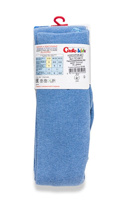 CONTE KIDS-Колготки дитячі Conte-kids Sof-tiki Світлий джинс (р. 92-98) -4810226025024