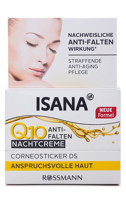 ISANA-Ночной крем Isana Q10 для женщин от 25 до 40 лет-4305615481579