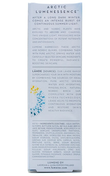 LUMENE-Гель под глаза Lumene Lahde Pure dew drops Увлажняющий-6412600803211