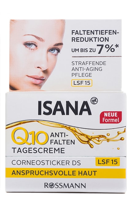 ISANA-Дневной крем Isana Q10 для женщин от 25 до 40 лет-4305615481562