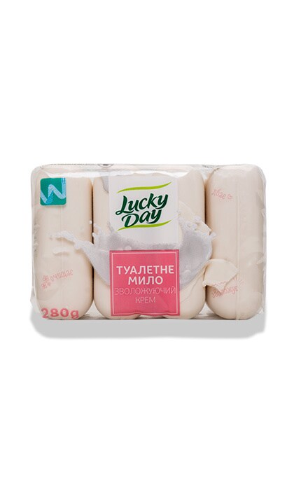 LUCKY DAY-Мило туалетне Lucky Day Зволожувальний крем-4820195502501