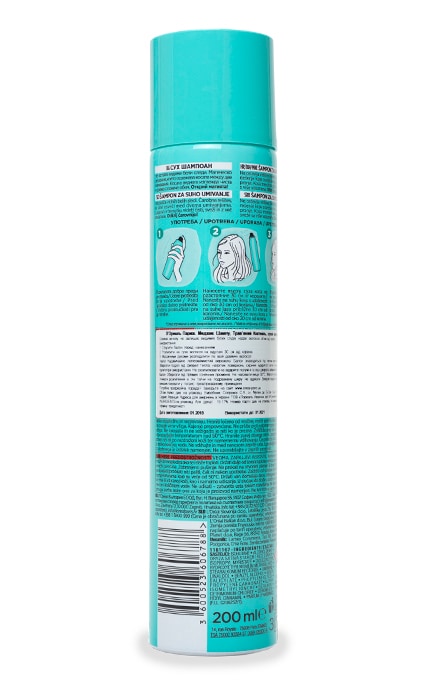 MAGIC REFRESH-Сухий шампунь для волосся L'Oreal Paris Magic Shampoo Трав'яний коктейль-3600523606788