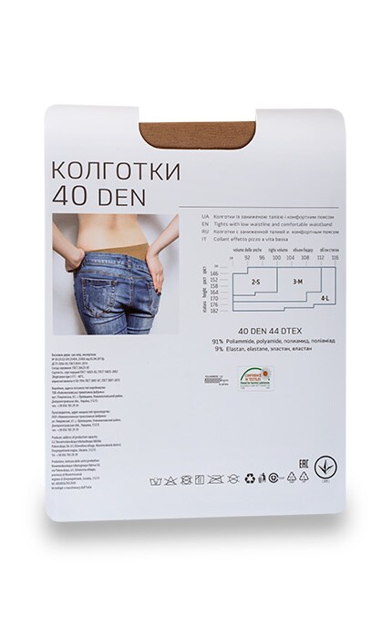 WOMEN'S CODE-Колготки Women's Code VB Glace 40 den, размер (2-S)-4820040928739