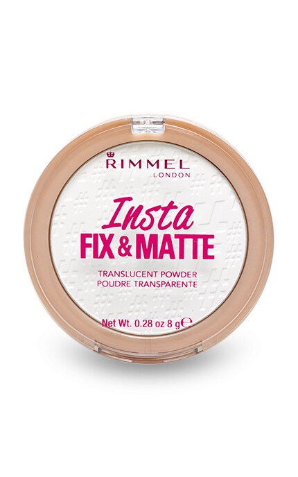 RIMMEL-Матуюча напівпрозора компактна пудра Rimmel Insta Fix & Matte Powder-3614223685349