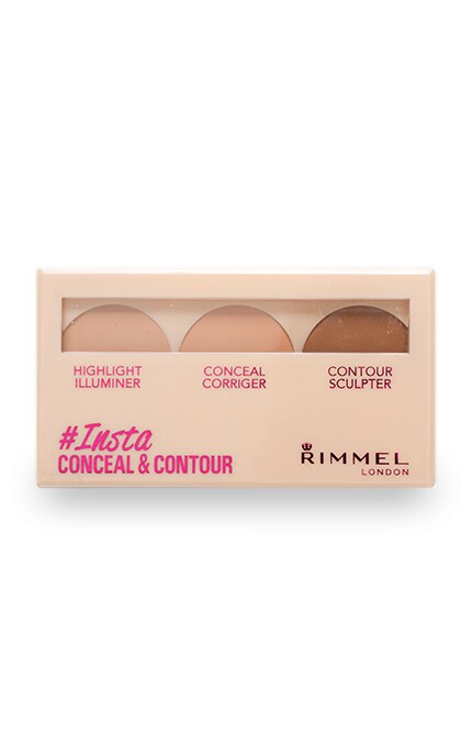 RIMMEL-Набор для контуринга лица Rimmel Insta, 020 - Medium-3614223355716